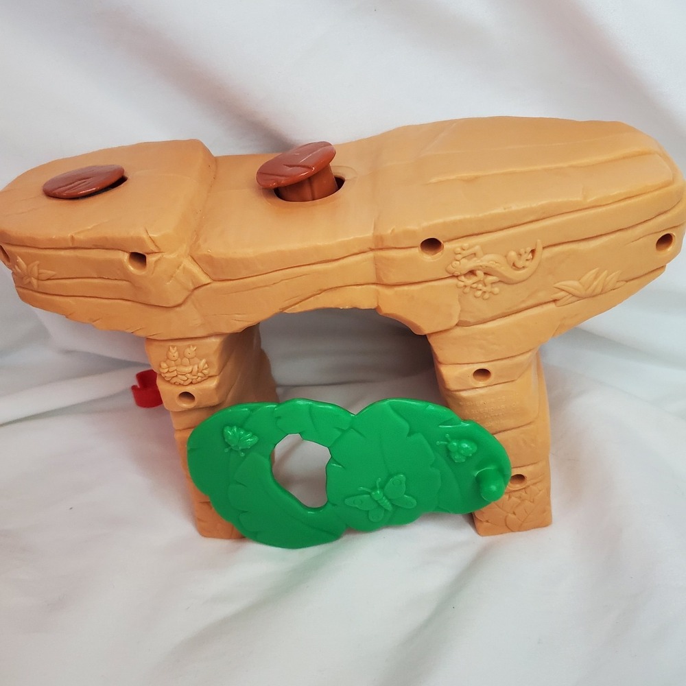 Fisher Price Little People A To Z Learning Alphabet Zoo CAVE ROCK DEN Part J0134